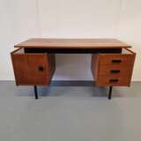 Danish design vintage desk Mahogany Design of 50-60’s Mid-20th century - photo 3