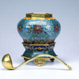 Qing Dynasty cloisonne bronze jar - photo 4