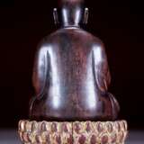 Ming Dynasty Agarwood Sculpture Buddha statue - Foto 2