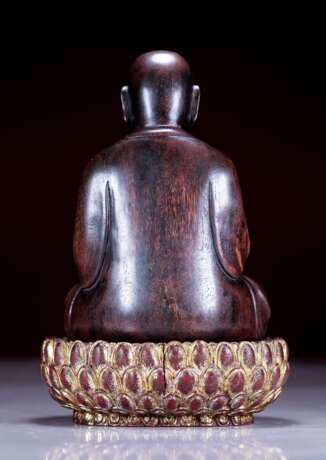 Ming Dynasty Agarwood Sculpture Buddha statue - Foto 2