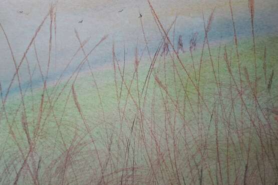 Путники Paperboard Pastel Contemporary realism Landscape painting Москва 2025 - photo 3 Путники Paperboard Pastel Contemporary realism Landscape painting Москва 2025 - photo 3