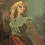 Painting Portrait of a Woman Mid-20th century - photo 1