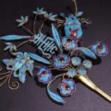 Qing Dynasty Silver gilt Hairpin a pair - photo 4