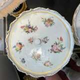 Late 19th Century Pair of Serving Platters in Paris Porcelain Porcelaine Napoleon III Late 19th century - photo 5