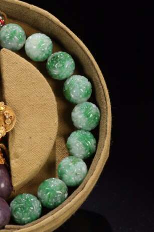Qing Dynasty Emerald bracelet - фото 5