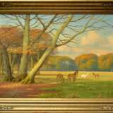Пейзаж с оленем Early 20th century г. - фото 1