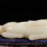 Qing Dynasty Hetian white jade carving monkey riding horse - photo 9