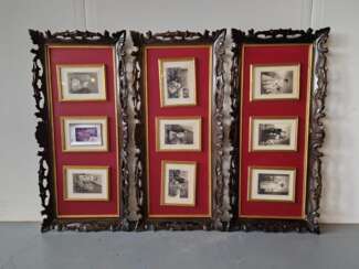Три большие фоторамки 