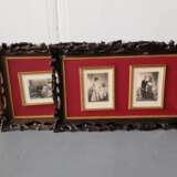 Trois grands cadres photo Bois naturel Design of 50-60’s Mid-20th century - photo 4