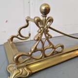 Элемент камина в стиле модерн Латунь Art Nouveau At the turn of 19th -20th century г. - фото 3