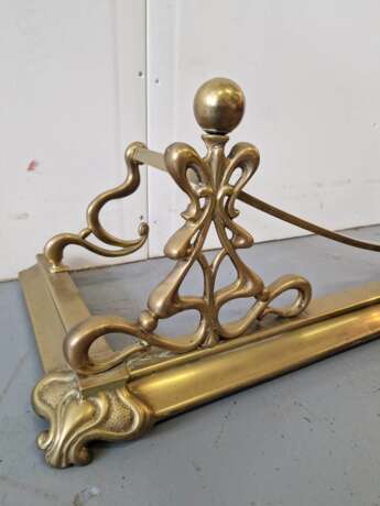 Élément de cheminée Art Nouveau Messing Art Nouveau At the turn of 19th -20th century - Foto 3 Élément de cheminée Art Nouveau Messing Art Nouveau At the turn of 19th -20th century - Foto 3