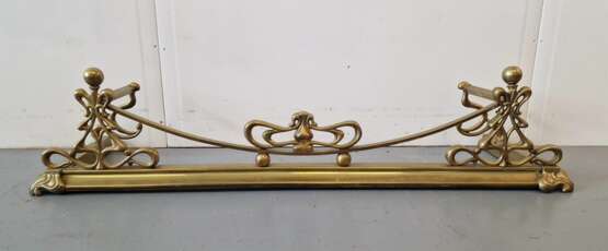 Élément de cheminée Art Nouveau Messing Art Nouveau At the turn of 19th -20th century - Foto 6 Élément de cheminée Art Nouveau Messing Art Nouveau At the turn of 19th -20th century - Foto 6