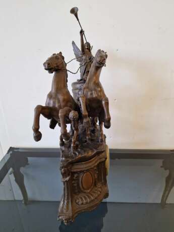 Horloge avec figures de chevaux Metall Early 20th century - Foto 6 Horloge avec figures de chevaux Metall Early 20th century - Foto 6