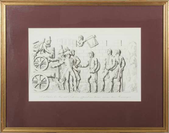 Battle scenes 9 pcs. Mid-19th century - photo 1