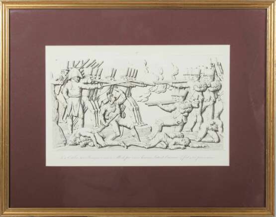 Battle scenes 9 pcs. Mid-19th century - photo 3