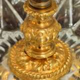 Baccarat Cut Crystal Centerpiece Mounted on Chiseled Gilt Bronze 19th Century Crystal bronze Napoleon III 19th century г. - фото 4