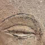 Shakyamuni Buddha head in sandstone Thailand Ayutthaya 17th century Stoneware 17th century - photo 5
