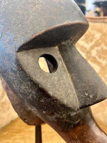 Dan Mask from Ivory Coast Africa 1950 Лакированное дерево Mid-20th century г. - фото 4