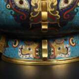 Qing Dynasty Cloisonne Lucky beast pot - Foto 3