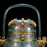Qing Dynasty Cloisonne Lucky beast pot - Foto 4