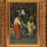 Христос и самаритянин Early 20th century г. - фото 1