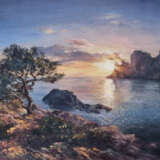 И был вечер Leinwand auf dem Hilfsrahmen Масло на холсте Klassischer Realismus Landschaft auf der Krim Krim - Foto 1 И был вечер Leinwand auf dem Hilfsrahmen Масло на холсте Klassischer Realismus Landschaft auf der Krim Krim - Foto 1