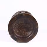 Qing Dynasty bamboo carving character story pen container - photo 9