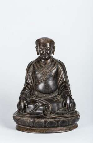 Chinese bronze Buddha statue in the Qing Dynasty - Foto 1