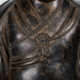 Chinese bronze Buddha statue in the Qing Dynasty - photo 3