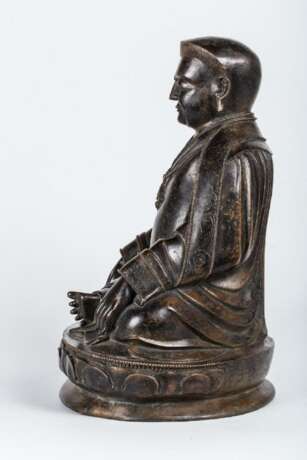Chinese bronze Buddha statue in the Qing Dynasty - Foto 5