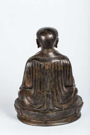 Chinese bronze Buddha statue in the Qing Dynasty - Foto 7
