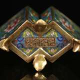 A set of cloisonne Book room kits in the Qing Dynasty - фото 3