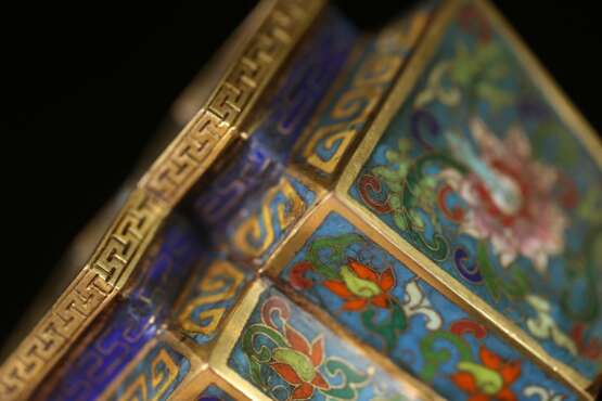 A set of cloisonne Book room kits in the Qing Dynasty - photo 8