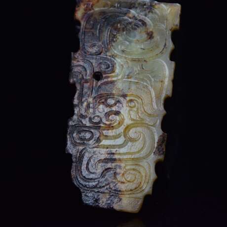 Zhou Dynasty Hetian Gao Gu Jade Carving Pendant - photo 4