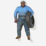 John Ahearn. Pedro with Tire - фото 1