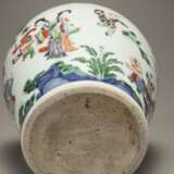 China 17th Century Colored Painting Character painting jar - photo 2