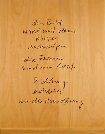 Franz Erhard Walther. Die Formen sind im Kopf - photo 1 Franz Erhard Walther. Die Formen sind im Kopf - photo 1