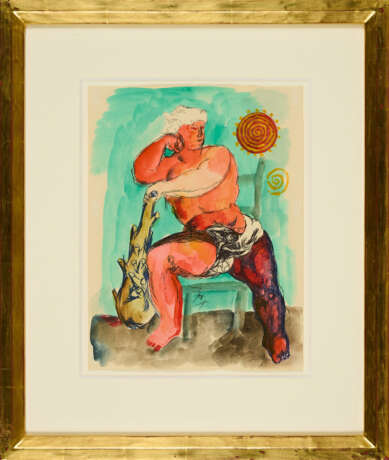 Sandro Chia. Untitled (sitzender Herkules) - photo 2 Sandro Chia. Untitled (sitzender Herkules) - photo 2