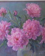 Ганна Куценко (р. 1955). Розовые пионы