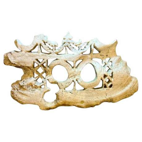 Shell Plaque (Barava) from Solomon Islands 19th Century Sea shell 19th century - photo 5