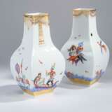 Paar Vasen "1001 Nacht" Meissen, - photo 2