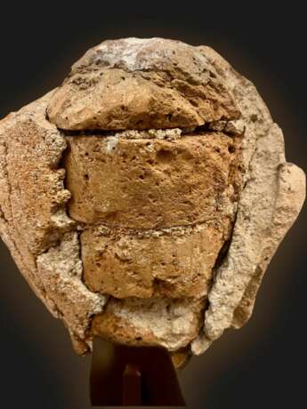 Terracotta Buddha head Shan State Kingdom Burma 16th18th century Stoneware 16th century - photo 3