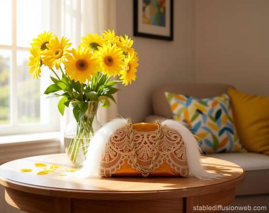 Decorative interior sculpture lady's bag Kunstpelz Handarbeit Neo-Pop Декоратиивно-прикладное искусство Russland 2025 - Foto 3