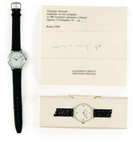 Alighiero Boetti. Orologio annuale (1994) - photo 1