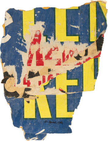 Raymond Hains. Ohne Titel - photo 1