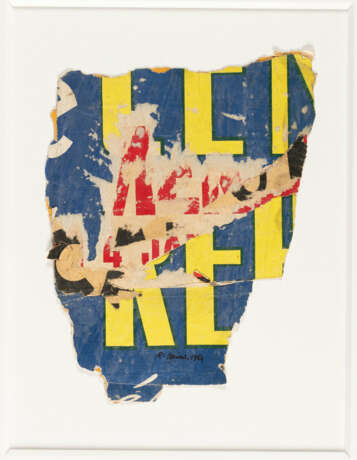 Raymond Hains. Ohne Titel - photo 2