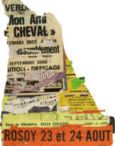 Raymond Hains. Ohne Titel (Rosoy)