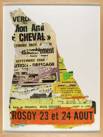 Raymond Hains. Ohne Titel (Rosoy) - photo 3