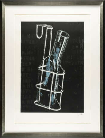 Jörg Immendorff. 2 Bll.: Zeig was Du hast - Ohne Titel - photo 4 Jörg Immendorff. 2 Bll.: Zeig was Du hast - Ohne Titel - photo 4