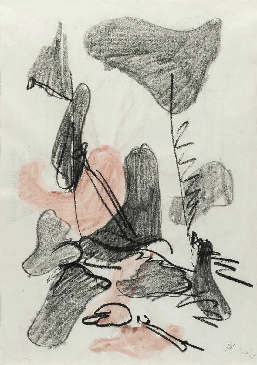 Per Kirkeby. Ohne Titel